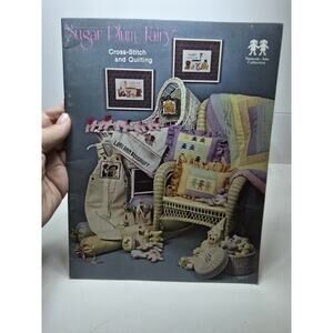 Vintage Cross Stitch and Quilting Patterns, Sugar Plum Fairy VAC 7, Vanessa Ann